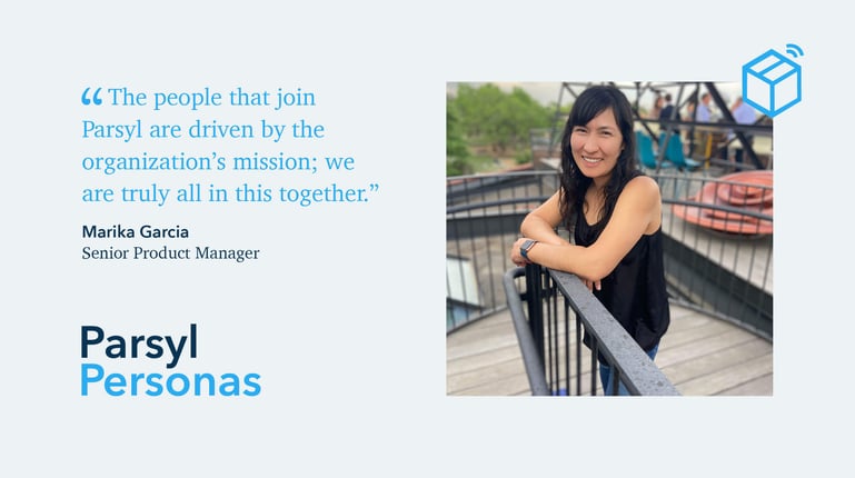 #ParsylPersonas: Meet Marika Garcia, Senior Product Manager