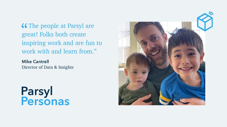 #ParsylPersonas: Meet Mike Cantrell, Director of Data and Insights