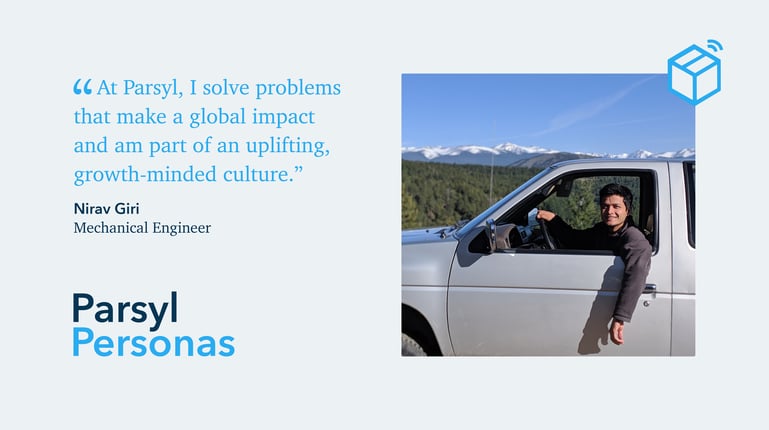 #ParsylPersonas: Meet Nirav Giri, Mechanical Engineer