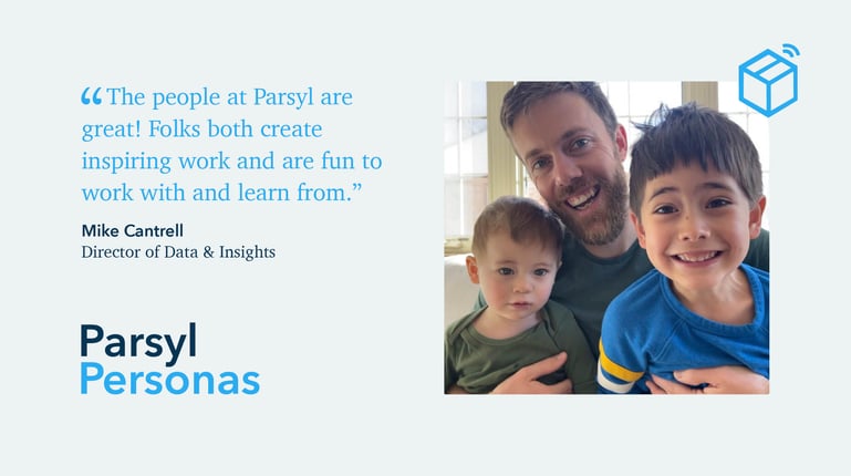 #ParsylPersonas: Meet Mike Cantrell, Director of Data and Insights