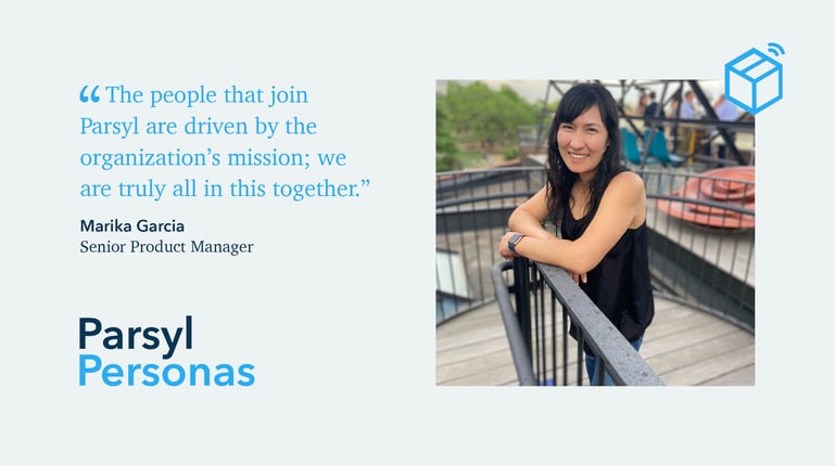#ParsylPersonas: Meet Marika Garcia, Senior Product Manager
